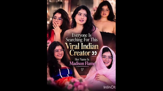 Viral Indian Creator Madison Flame