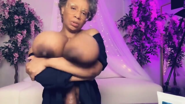Granny Fucking Dildo