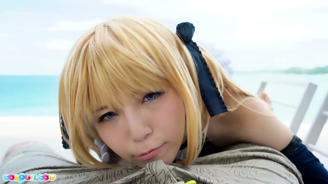 () Cosplay Girl Blowjob Pov